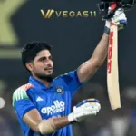 Shubman Gill Player of the Match graphic for IND vs WI 2nd ODI